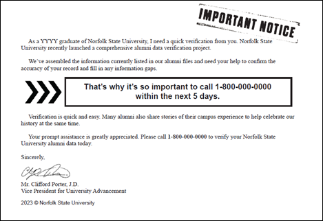 this is just an image of the back of a mailer postcard. screen-readers will read the text