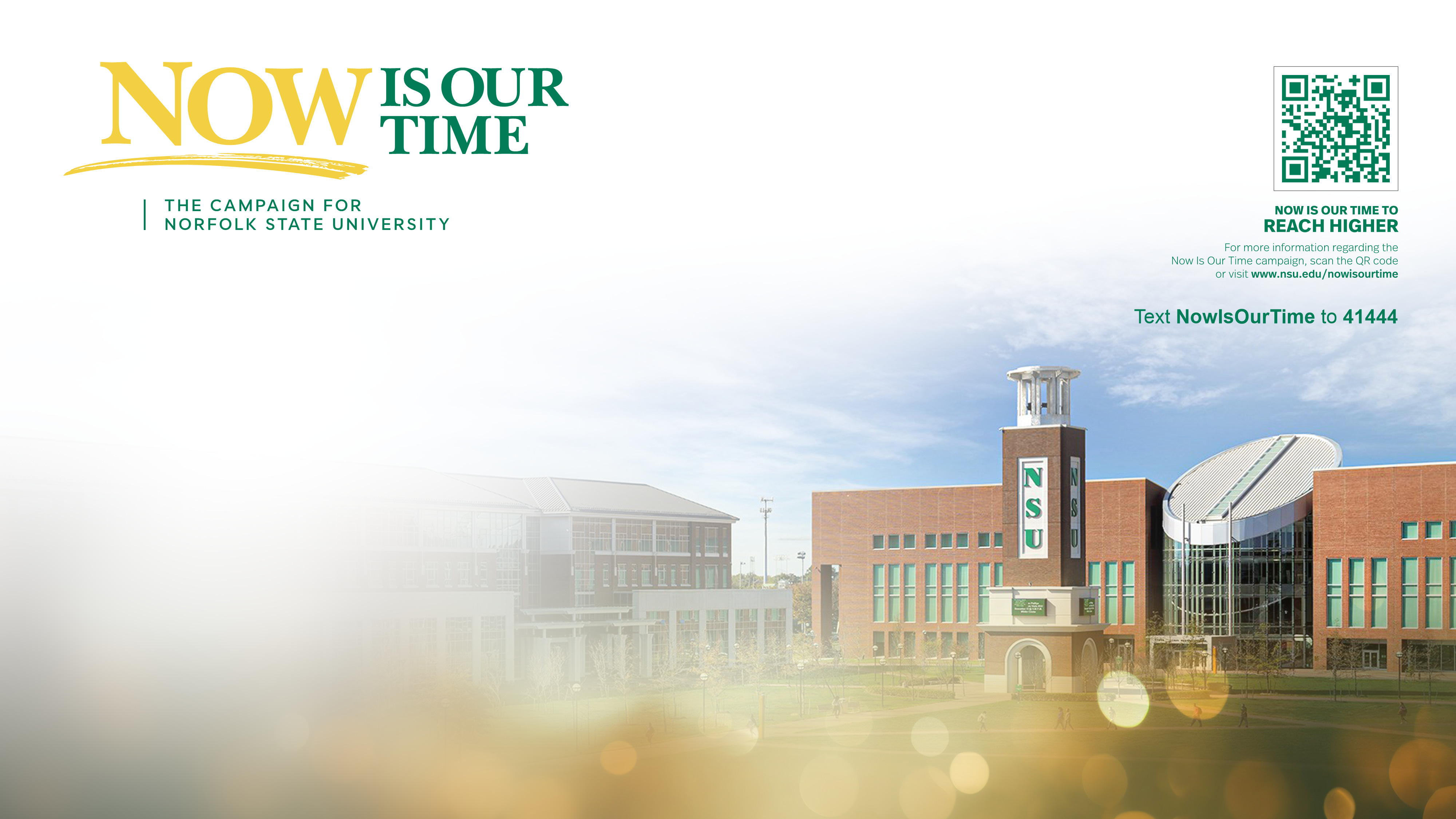 Now is Our Time Zoom Background