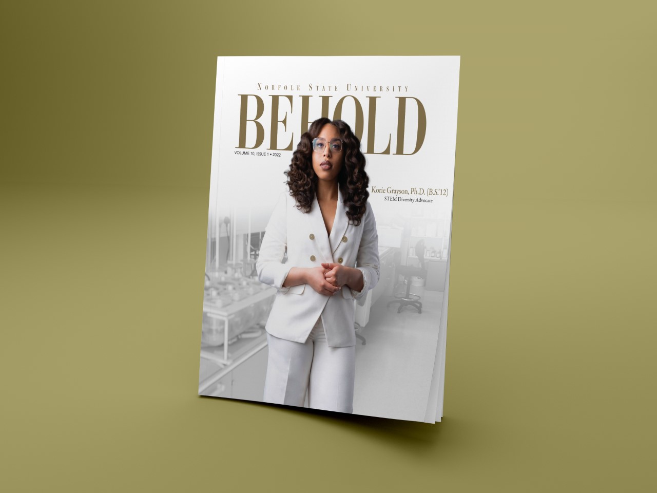 behold magazine cover art. issue 1 2022