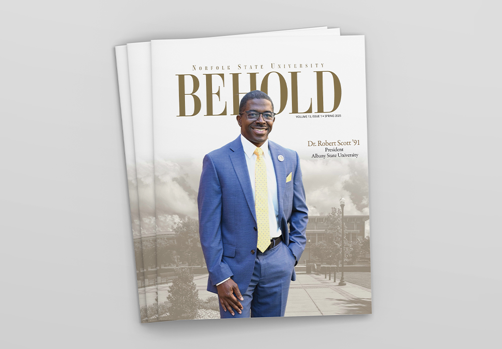 Dr Robert Scott -  Behold Magazine Cover  - Spring 2025