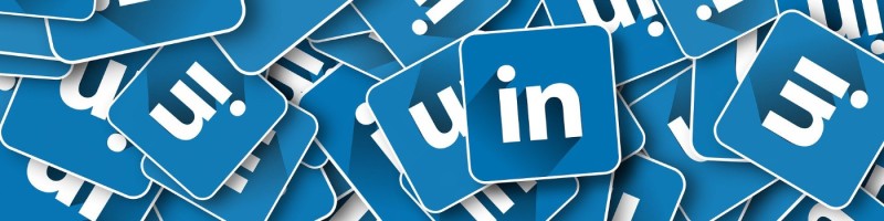 Linkedin icons collage