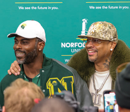 photo of Coach Vick and Iverson