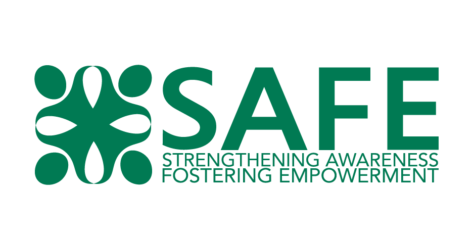 SAFE Strengthening Awareness Fostering Empowerment logo
