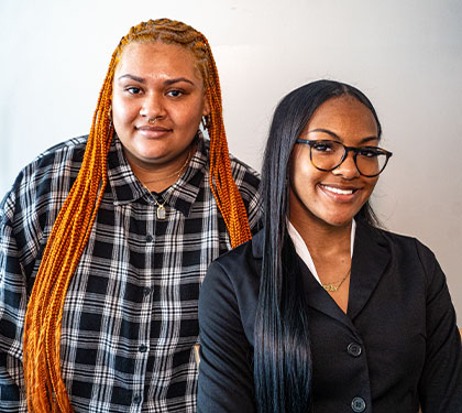 Leeana Sanford & Dre’nye Wilson-Spady