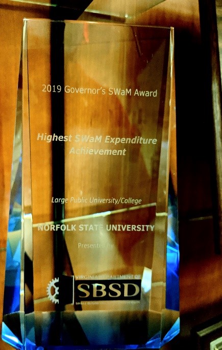2019 Governor's SWaM Award
