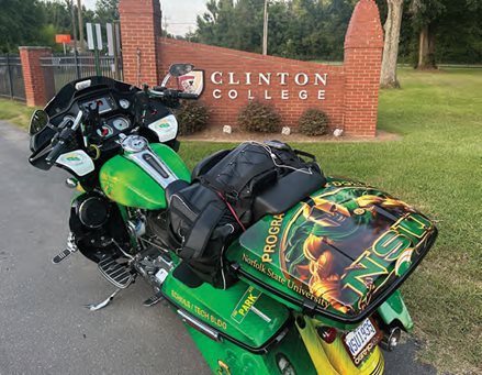Roderick Bell's NSU themed Motorcycle
