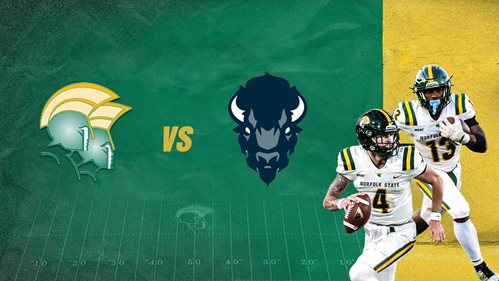 nsu spartans vs howard university bisons - homecoming football game image