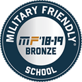 military friendly school - bronze award icon