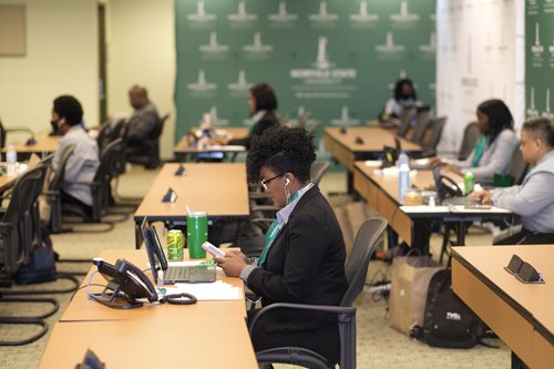 Norfolk State University held its first-ever virtual telethon as part of this year’s 35 Hours of Giving Challenge