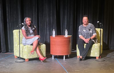 two RISE panelists sitting
