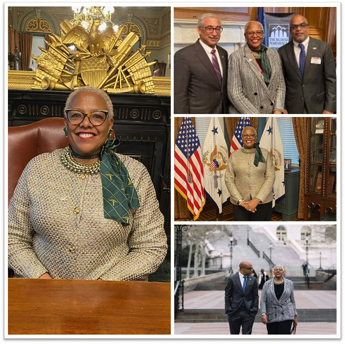 Pres. Adams-Gaston Participates in Thurgood Marshall College Fund Presidents Event