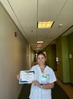 Ella Silver, Nursing Student Scholarship Awardee