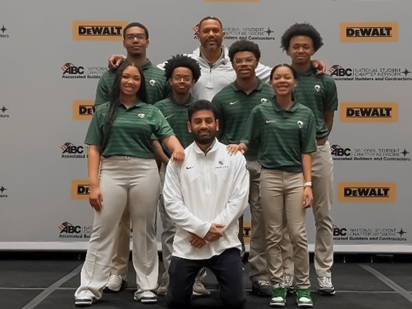 NSU engineering technology students in Las Vegas