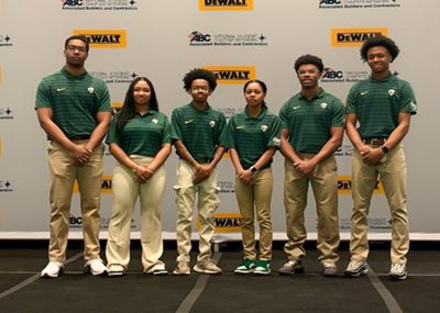 NSU engineering technology students in Las Vegas