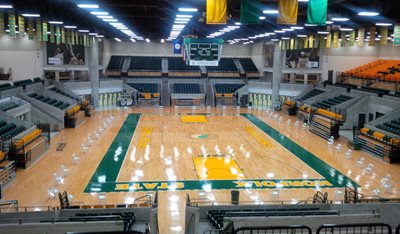 inside of echols arena