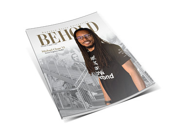 behold magazine cover with michael chase on the cover