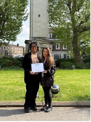 dr morsi and dr hacker receive award